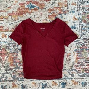 Wild Fable Cropped V-Neck